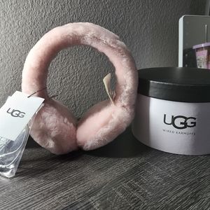 UGG Pink Wired Earmuffs